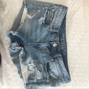 American eagle jean shorts